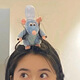 Dai Yan Funny Headband Female Ratatouille Afro Face Wash Headband Cute Doll Cartoon Fun Hairpin Funny Rabbit Headband