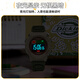 Dickies beobachten studentische Männer und Frauen Sport Electronic Watch Große digitale farbenfrohe leuchtende Chronograph Kindergeschenk Cl-678 Schwarz