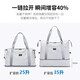POLO travel bag, women's handbag, men's sports and fitness bag, dry and wet separation large capacity luggage bag, single shoulder crossbody, expandable
