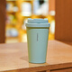 
Lock Lock (LOCK/LOCK) Meet the Vitality Bounce Coffee Cup Simple Business Office Portable Car Large Capacity Thermal Cup LHC3271MIT Mint Green 400ml