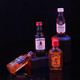 Jitu importierte ausländische Wein Jack Dani Roman Lake Johnnie Walker Whisky kleine Flaschenwein Edition Kombination Set Feuer Drache Zimt Whisky 50ml