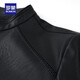 ROMON cotton imitation PU leather jacket for men winter new business casual light luxury fashion versatile warm leather jacket Hongka L 175