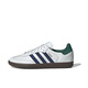 Adidas Samba OG Shoes German Training Shoes New White White Green y Blue Casual Shoes IH4882 White IH4882 40.5