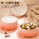 Cat constant temperature water bowl ceramic water dispenser heating warm water cat bowl pet supplies dog kitten yogurt machine kitten yogurt machine