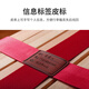 Banzheni triple fixed strap cross packing strap overseas checked trolley case bundling strap tie suitcase checked packing strap travel safety strapping strap with luggage writing tag red