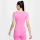 Nike (Nike) 2024 Sports cortos de otoño Femenino mangas cortas de secado rápido HM4584-675 HM4584-675 XS