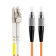 HAILE海乐 千兆多模光纤跳线 OM2双芯LC-FC 62.5/125 收发器尾纤3米 HJ-2LC-FC-M3