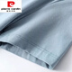 Pierre Cardin Pure I Cotton Gris-bleu t-shirt à manches courtes pour femmes 2025 Été Nouveau et polyvalent littéraire et élégant T-shirt épaule avant 6195 Gris-bleu à manches courtes M (recommandée 80-105 Jin [Jin est égal à 0,5 kg]))