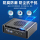 Aibaituo fully enclosed industrial computer embedded mini industrial control host business office portable soft routing micro desktop computer Core i3 5005U/4G/128G