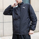 PUMA Jacket Men's Running Fitness Casual Sportswear Outdoor Travel Lightweight Loose Windproof Woven Jacket M