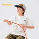 BALABALA-Kinderkleidung, Kinder mit kurzem Ärmeln, T-Shirt, Jungen und Mädchen, große Kinder 2025 Sommerkleidung, schnell trocknete Mode 208225117215