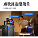 Philips Home KTV Audio Set Square Dance Video Audio with Display Screen Karaoke Singing Machine Live Audio Amplifier All-in-One TV Outdoor KTV Bluetooth Portable Speaker [Special Offer] 12-inch Bass + 18-inch Screen + 384G
