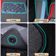 Xinshengling Automobile Foot Pad TPE Fully Surrounded Car Wire Ring Vehicle Pad Original Full Car Special Trunk Pad Car Foot Pad Double-layer [Three-color Snow] TPE Foot Pad Peugeot 508 408 5008 4008 3008