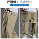 
Jean-Vis pure cotton sports and casual work pants for men's summer thin style loose straight cool ice versatile wide-leg silk long trousers light gray 2226B [Summer thin style] L [Suggested 120-140Jin [Jin equals 0.5 kg]]