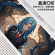 Three-color cat cartoon mouse pad super large precision lock edge e-sports customizable men and women keyboard pad laptop desk pad two-dimensional anti-slip pad cartoon animation game e-sports high appearance 13799 60 cm x 30 cm x 2 mm