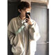 ZHIDOUDOUPOU复古港风夹克男潮牌青少年学生校园痞帅薄款外套情侣上衣服男 ltt-7374灰色 M