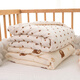 Racon100*100cm newborn baby blanket newborn blanket pure cotton autumn and winter anti-jump delivery room thickened swaddle Hug Bear-100*100cm 620g recommended 5-15 thickened