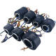 Shantoulincun conductive slip ring 360 degree hollow rotary connection 612 route 5A10A high-speed electric slip ring through hole conductive slip ring GK3899-6P05/6 path 5A midhole 3
