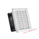 Waterproof IP67 moisture-proof cabinet control cabinet ventilation dust-proof blinds filter DC 24 fan AS12038B24B4F opening 175 black mesh 24V