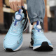 Nuevos zapatos deportivos de verano otoño e invernal de otoño e invierno botón para correr zapatillas ultra ligeras amortiguadores y zapatos transpirables hombres 9888 luces 42
