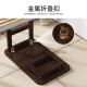 WAWJ foldable small table bay window table home simple bed learning low table tea table tea table kang table dining table bamboo folding original color 12040 models
