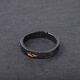 Jingji Xiangyun retro ring ins trendy men's light luxury index finger ring black niche simple versatile open ring personalized ring Xiangyun ring 1 piece