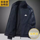 
KAPPA Kappa back-to-back jacket men's autumn and winter plus velvet stand collar casual sports loose trend handsome KP9866 mist blue [added velvet style] 3X suggestions [170-185] Jin [Jin equals 0.5 kg]