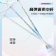 Witnesses (WITESS) Witnesses Badminton racket single shot ultra-light full carbon carbon fiber offensive professional training shot YA684 cherry blossom cheese [light pink line] single pull line 30 pounds - professional expert