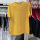Nike (NIKE) short-sleeved T-shirt for men 2025 summer new half-sleeved sportswear knitted breathable round neck top DO7393-725 pure cotton DO7393-725 yellow XL Recommended weight 150-160Jin [Jin equals 0.5 kg]