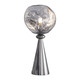 
Bedside lamp decorative light luxury desk lamp Nordic modern simple glass designer living room bedroom model room lamp M1011 four-section glass style button switch