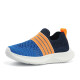 Children's shoes boys' sneakers 2025 new net shoes new style children's breathable one-foot-stick light casual girls' sneakers 677-Black and yellow 677 31