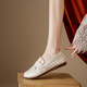 
Kanglibi genuine leather soft sole mother shoes single shoes middle-aged and old comfortable and not tired leather shoes middle-aged and old young and non-slip women's shoes spring and autumn style 677 hole style beige soft sole soft surface very comfortable 36