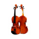 Algodón rojo (Kapok) Material de madera maciza hecha a mano Violín europeo NS-40 para niños y estudiantes Examen de calificación para principiantes Violín