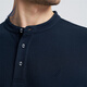 
NAUTICA [Single-piece direct drop] Men's spring and summer new cotton skin-friendly soft Henry neck short-sleeved POLO shirt KO4121 KO4121 Navy 4NV M
