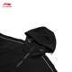 Li Ning Lotus Leaf Protective Trench Coat丨Sports Trench Coats Men and Women's Same Summer Water-Repellent Outdoor Mountaineering Suit Loose Jacket [Trendy and Fashion] Black 695-1 2XL