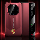 欧卡克适用华为Mate70rs非凡大师真皮智能翻盖手机套典藏版60RS防摔外壳 幻影紫超薄防摔II赠送钢化膜 华为 Mate 70RS 非凡大师