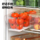 Maxcook refrigerator storage box fresh-keeping box sealed fresh-keeping kitchen vegetable egg storage box 9000ml green MCSN3118