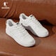 
Jordan men's shoes, sneakers, leather-faced Air Force One casual versatile thick sole height-enhancing white shoes