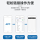 超清4K摄像头免插电家用无线手机远程监控器wifi小巧型监控摄线头 360全景视角画面+手机远程监控 8G内存(循环保存录像约1天)