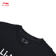 T-shirt à séchage rapide 丨 T-shirts à manches courtes antibactériens à manches courtes pour les hommes et les femmes du même style extérieur en coton simple résistant à lavage [couple en coton tricoté modèle 695] noir-9 m