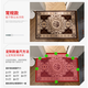 Qiqijia Floor Mat Entry Door Mat Home Door Mat Red Festive Non-Slip Wear-Resistant Entry Carpet Chinese Style Xiangyun Ruicai-Red 120*160cm Need Convex Shape_Contact Customer Service First