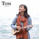 
Tom Ukulele Nalu series adult children beginner spruce mahogany Uklili small guitar 23-inch N520C [Mahogany] original soundtrack