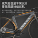 永久（FOREVER） 公路自行车700C铝合金气动破风公路车27/30速城市竞速运动赛车 27速-渐变黑灰