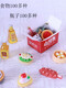 Zaobei Zaobei Internet celebrity miniature bottle mini express package blind box food resin model small gift express box mini express random 10 pieces (1 baby/box)