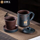 Gold inlaid jade purple sand cup craftsman handmade tea cup Kung Fu tea set tea making office cup casual gift high-end Songlu cup
