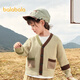 
Balabala boy sweater children's sweater baby autumn clothes year sweater contrast color children's cardigan 208324103101