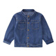 G.Duckkids Kinderkleidung Jungen Hemd Frühling und Herbst-Kinderhemd langärmelte Baumwolle 2023 Neuer mittlerer Kinderplaid-Plaid-Freizeitjacke 1105 Blue 120 (Empfohlene Höhe 110 cm 6-7 Jahre alt) CM