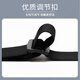IFSONG Men's Hook Buckle Suspender Clip Shoulder Strap Buckle Suspension Adjustable Elastic Elastic Trousers Suspender Cord Adult Elderly Black X Type [Hook Style]