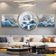 Wohnzimmer Dekoration Gemälde Fulu doppeltes Mural Modern Light Luxury Atmosphärentriplet bedeutet gute Sofa -Hintergrund Wandhänge Malerei JD15832 90*70/90*90/90*70