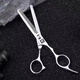 Zwilling Germany imported high-quality hairdressing scissors for home use, hair thinning scissors, sharp and durable flat scissors, hair scissors + dental scissors (pair)